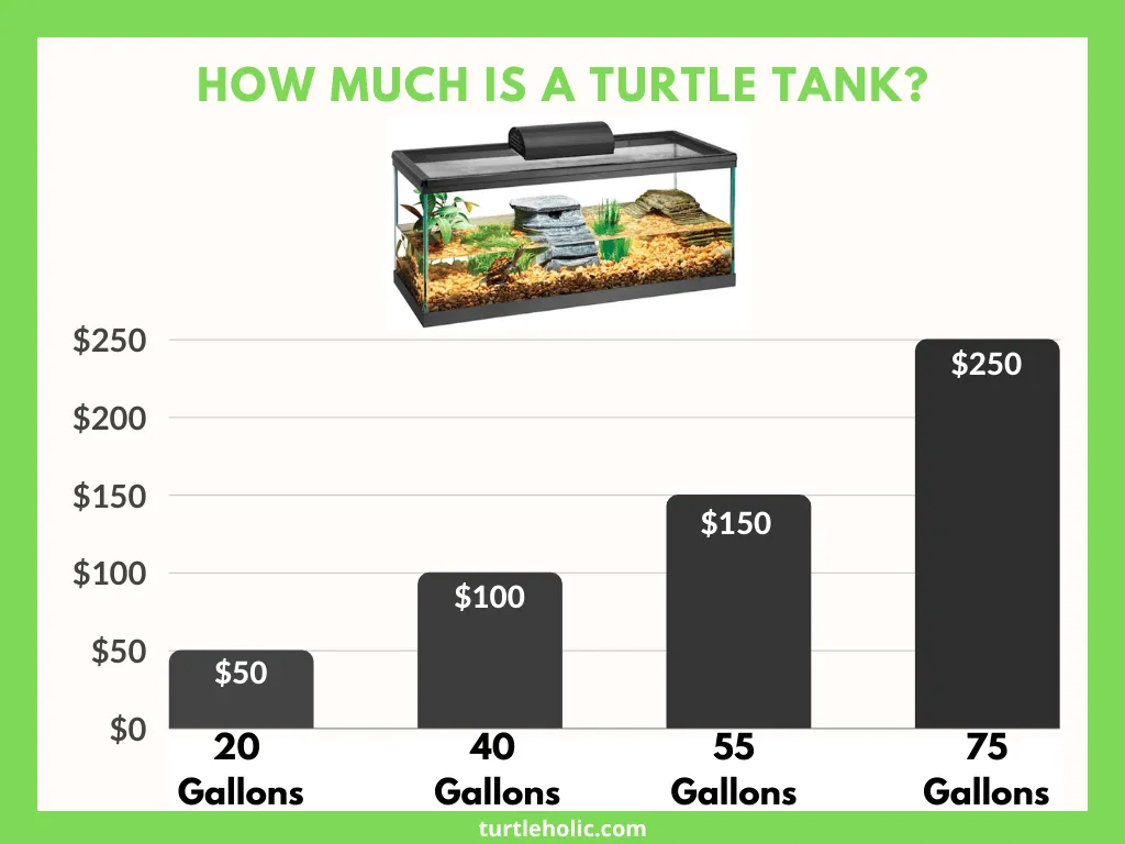 How much is a turtle tank