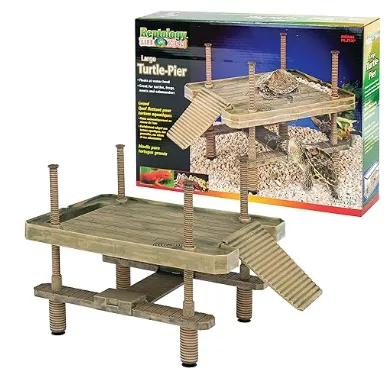basking platform for turtle